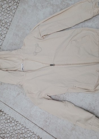 Bej Kapüşonlu Midi - Görsel 9