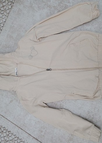 Bej Kapüşonlu Midi - Görsel 8