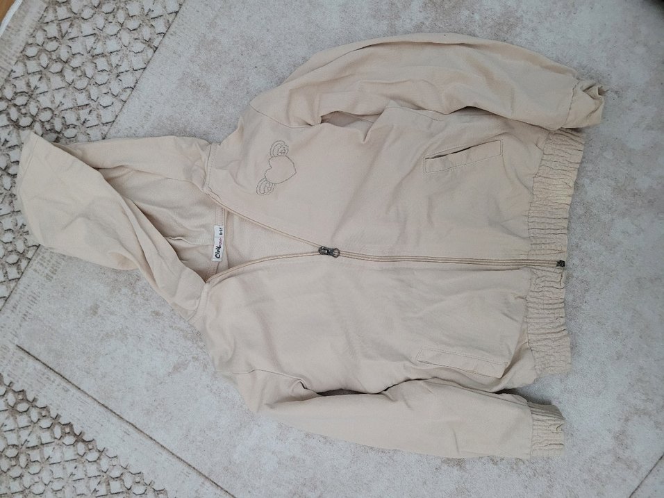 Bej Kapüşonlu Midi - Görsel 3