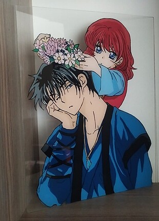 Anime glass painting