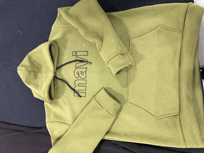 Mavi Jeans Kapüşonlu mavi sweat