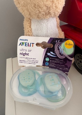 Philips Philips Avent Ultra Air Gece Emziği 0-6 Ay Mavi