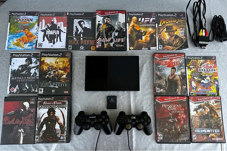 FREEMCBOOTLU ÇİPLİ PS2 FULL SET