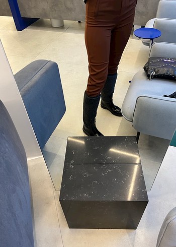 Gri Tokalı Kadın  Yağmur Çizmesi - Görsel 3