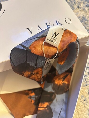 Vakko Vakko ipek fular