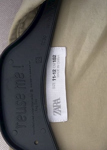 Zara Bej Minimal Sapka