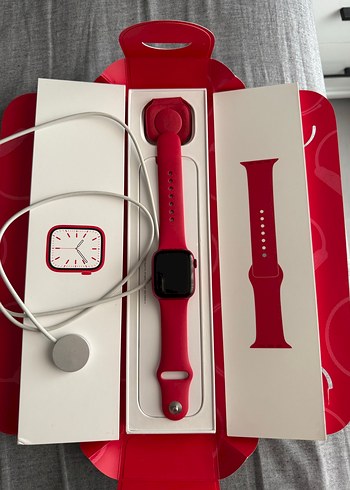 Apple watch series 7 41 mm kırmızı