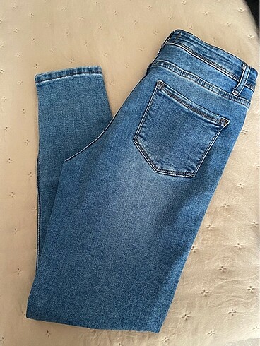40 Beden mavi Renk Skinny jean