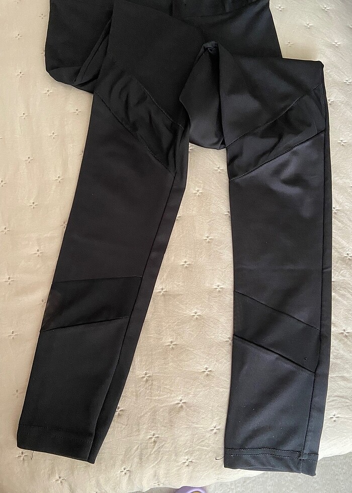 Transparan detaylı tayt - Görsel 2