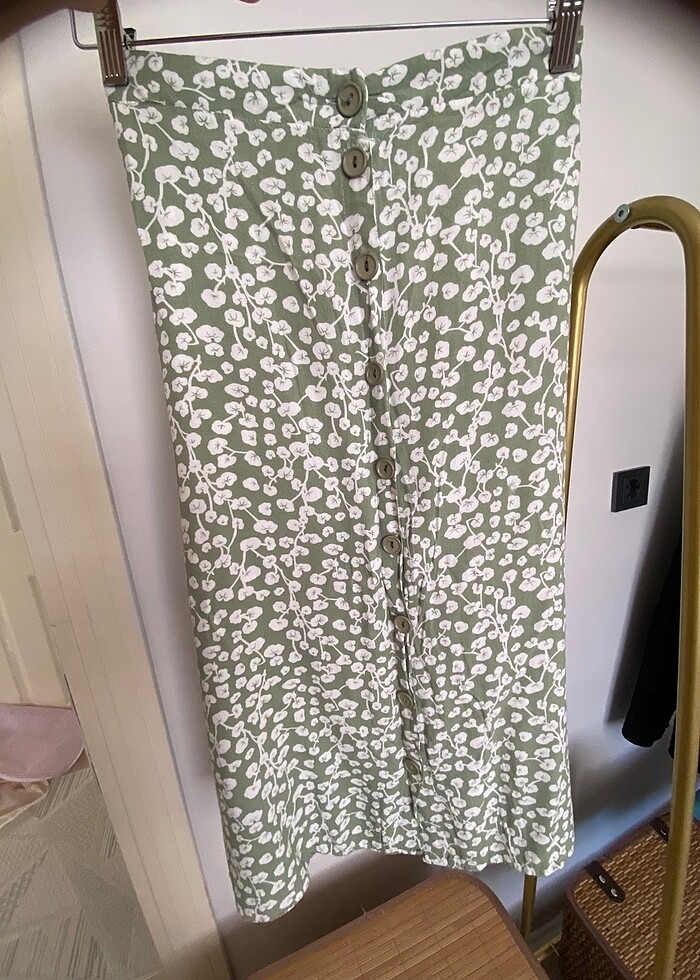 Mint yeşili etek - Görsel 4