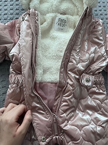 Kız bebek astronot mont - Görsel 5