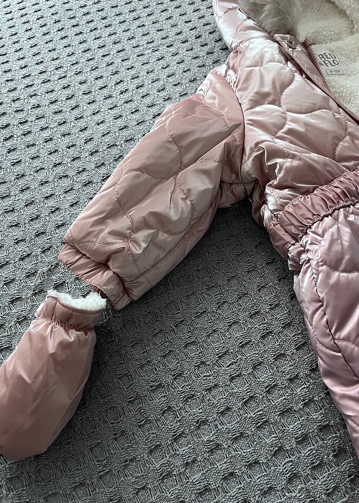 Kız bebek astronot mont - Görsel 3