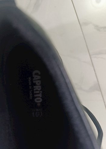 Caprito marka siyah bağcıklı erkek bot - Görsel 6