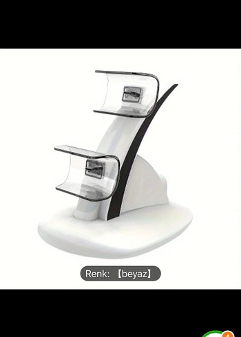 Sıfır Kutusunda PS5 DualSense Çift Kol Şarj Standı İstasyonu - Görsel 7