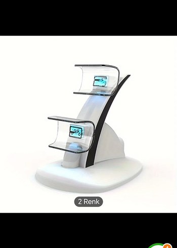 Sıfır Kutusunda PS5 DualSense Çift Kol Şarj Standı İstasyonu - Görsel 5