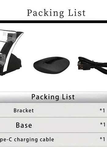 Sıfır Kutusunda PS5 DualSense Çift Kol Şarj Standı İstasyonu - Görsel 9