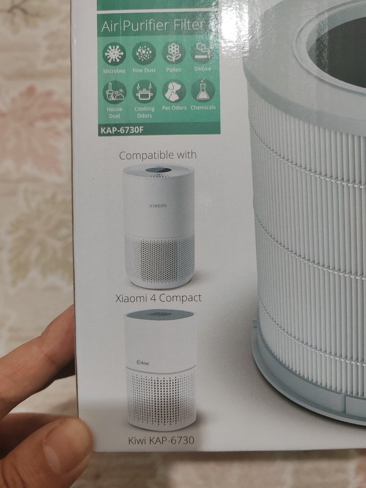 Xiaomi Compact 4 Uyumlu Kiwi Hepa Filtre - SIFIR KUTUSUNDA  - Görsel 3