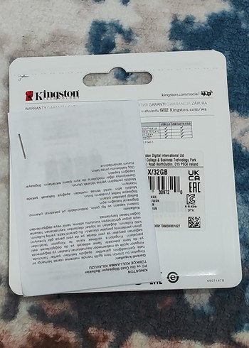 Sıfır Kingston DataTraveler Exodia 32GB USB 3.2 Flash Bellek - Görsel 2