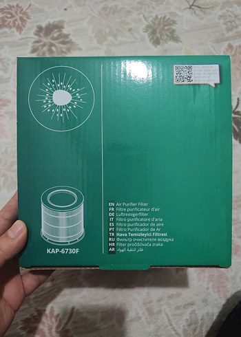 Xiaomi Compact 4 Uyumlu Kiwi Hepa Filtre - SIFIR KUTUSUNDA  - Görsel 8