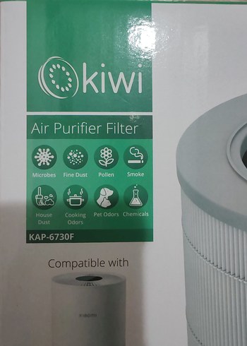Xiaomi Compact 4 Uyumlu Kiwi Hepa Filtre - SIFIR KUTUSUNDA  - Görsel 5