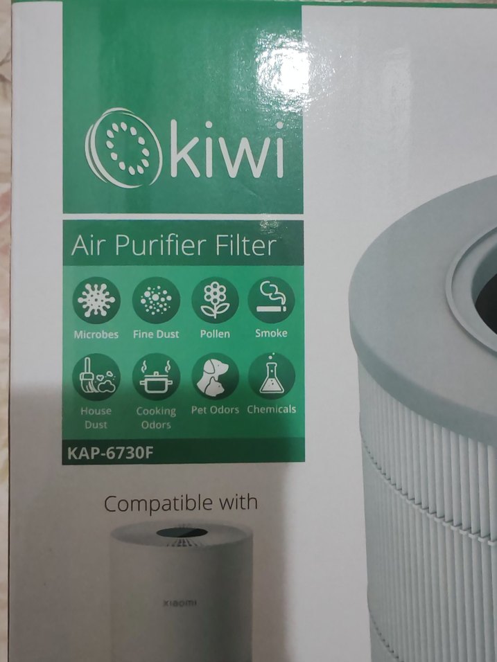Xiaomi Compact 4 Uyumlu Kiwi Hepa Filtre - SIFIR KUTUSUNDA  - Görsel 5