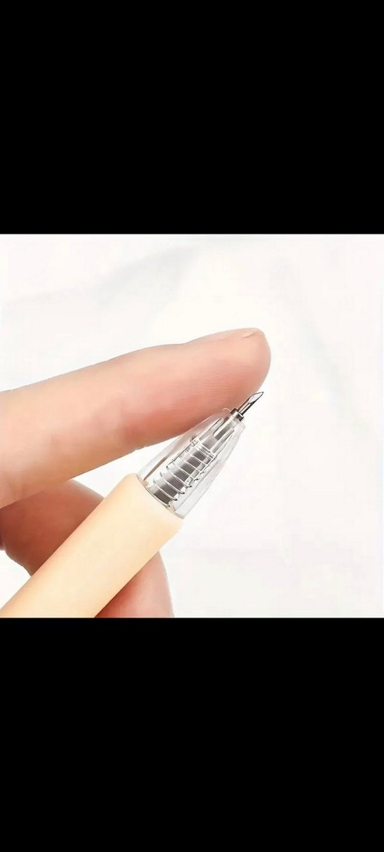 Mekanizmalı Mini Kalem Bıçak - Güvenli Hobi & Kargo Kesicisi - Görsel 5