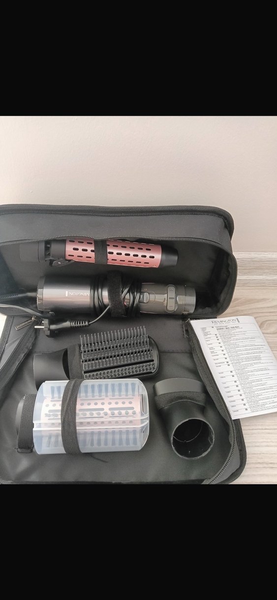 Pembe Renkli Saç Şekillendirici Seti - Görsel 2