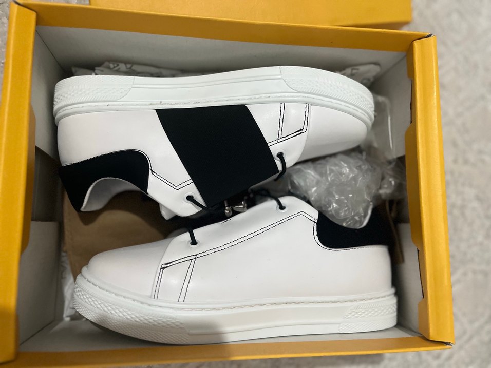 Kadın Beyaz Blok Topuklu Spor Ayakkabı - Görsel 2