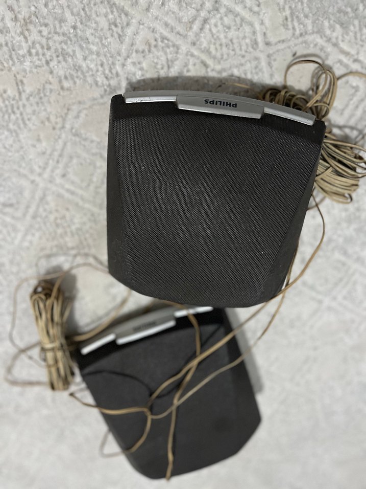 Siyah Müzik Sistemi Hoparlörleri - Görsel 3