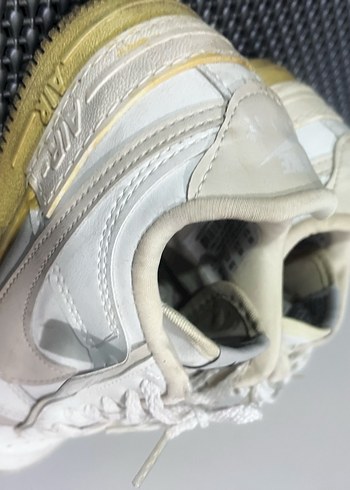 Beyaz Bağcıklı Platform Kadın Spor Ayakkabı - Görsel 2