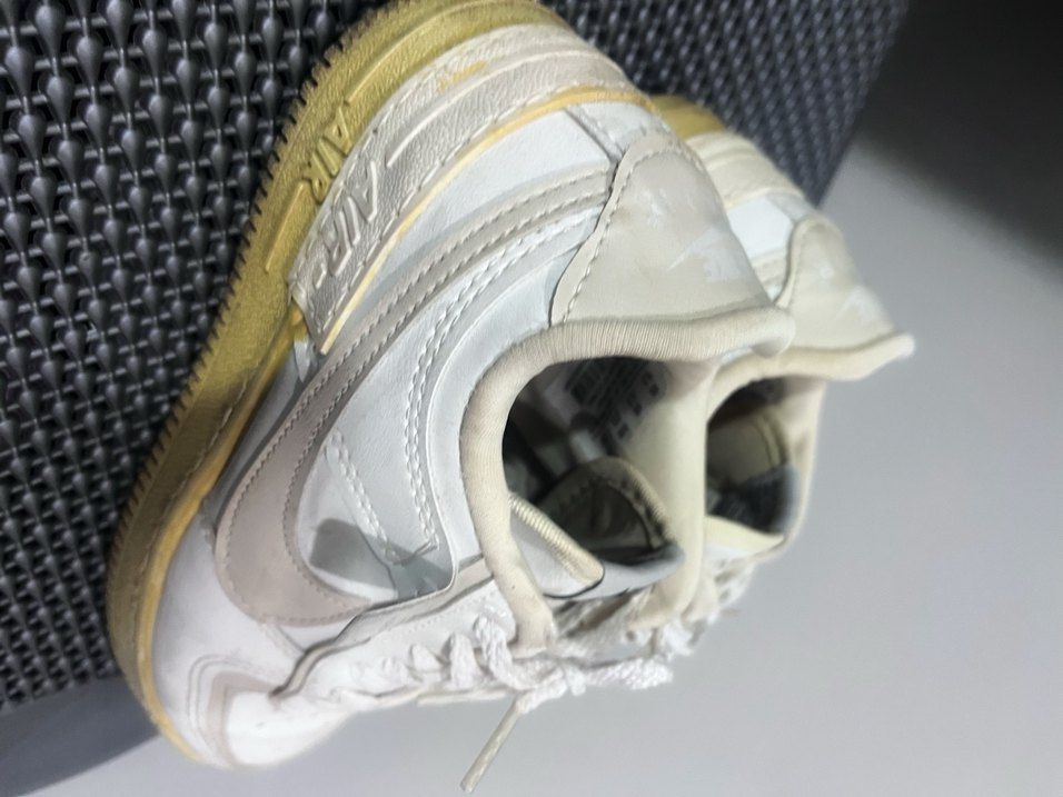 Beyaz Bağcıklı Platform Kadın Spor Ayakkabı - Görsel 2