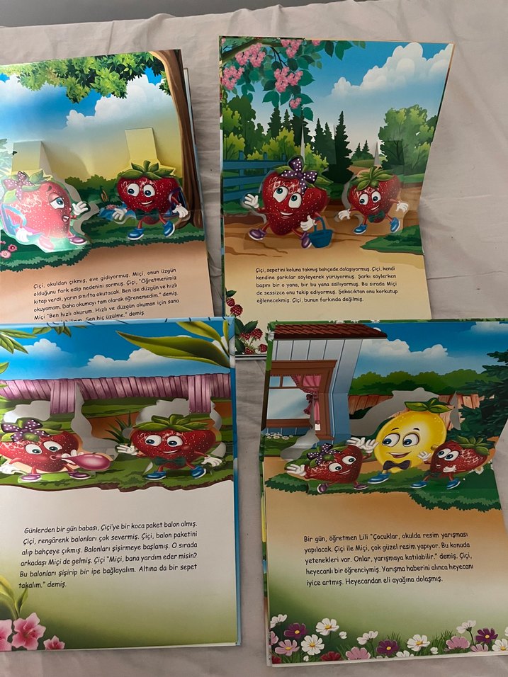 Çiçi 4 Kitap Seti - Okuma ve Eğlence - Görsel 2