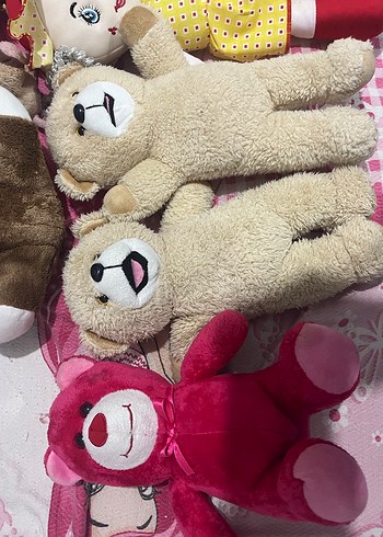 Renkli Peluş Oyuncak Seti - Görsel 4