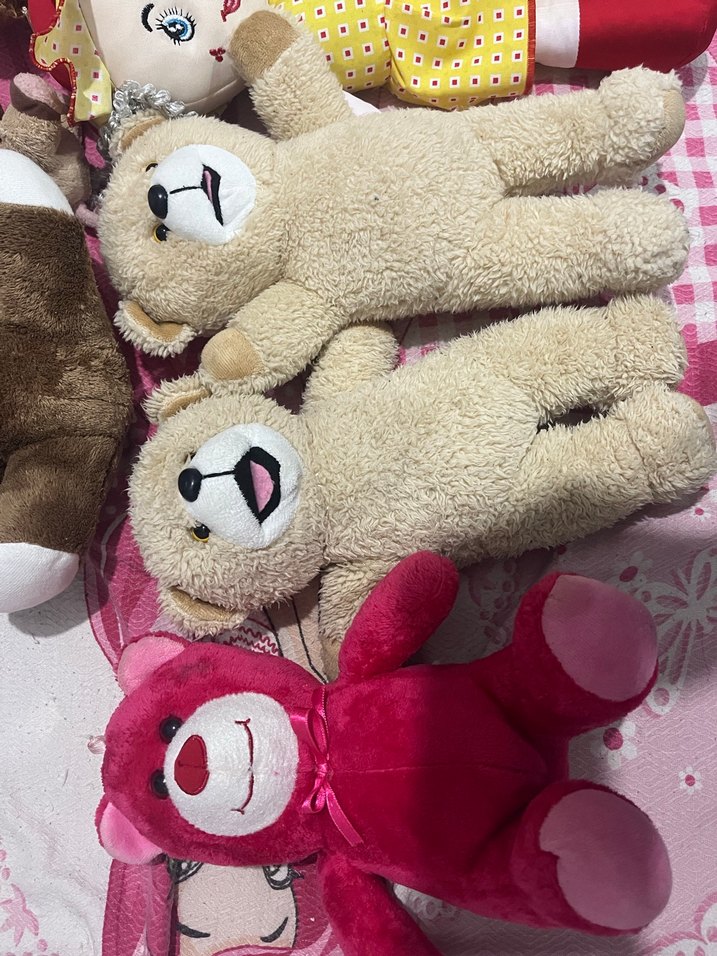 Renkli Peluş Oyuncak Seti - Görsel 4