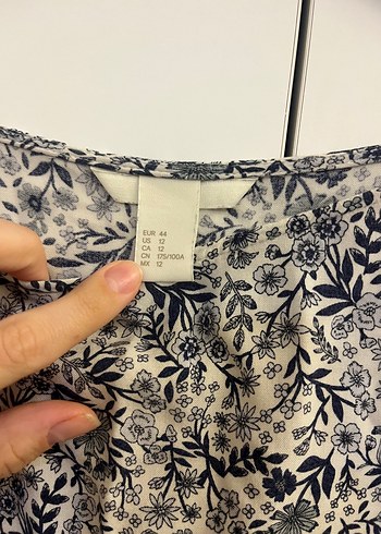 Bohem Gri Midi Tunik, Kısa Kollu, Salaş Kesim - Görsel 3