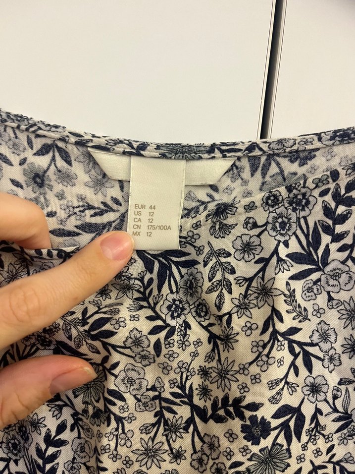 Bohem Gri Midi Tunik, Kısa Kollu, Salaş Kesim - Görsel 3