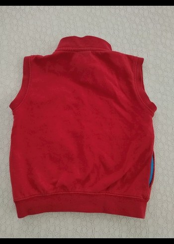 LC Waikiki Kırmızı Fermuarlı Erkek Çocuk Yelek