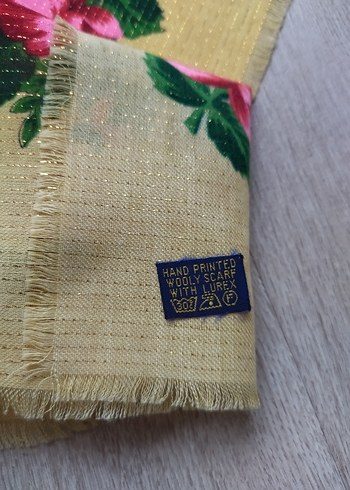 Vintage eşarp -rus şalı - Görsel 5