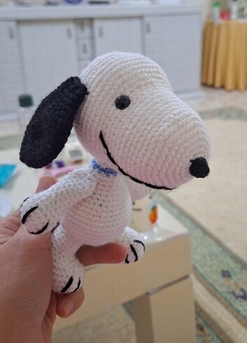 Organik amigurumi snoopy 