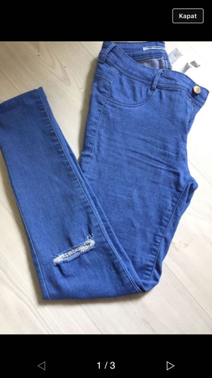 Zara Yüksek bel jean