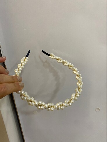 İncili,taşlı taç - Görsel 3