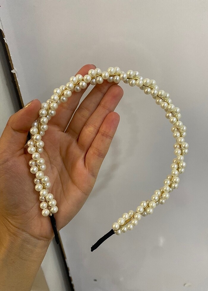 İncili,taşlı taç - Görsel 4