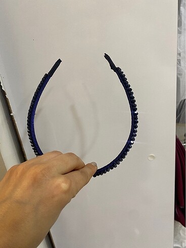 Lacivert kalın boncuklu - Görsel 4