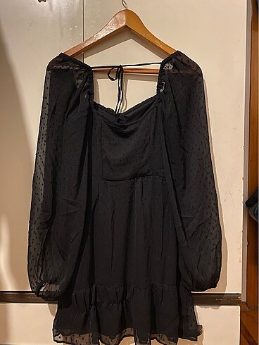 xs Beden siyah Renk H&M Elbise