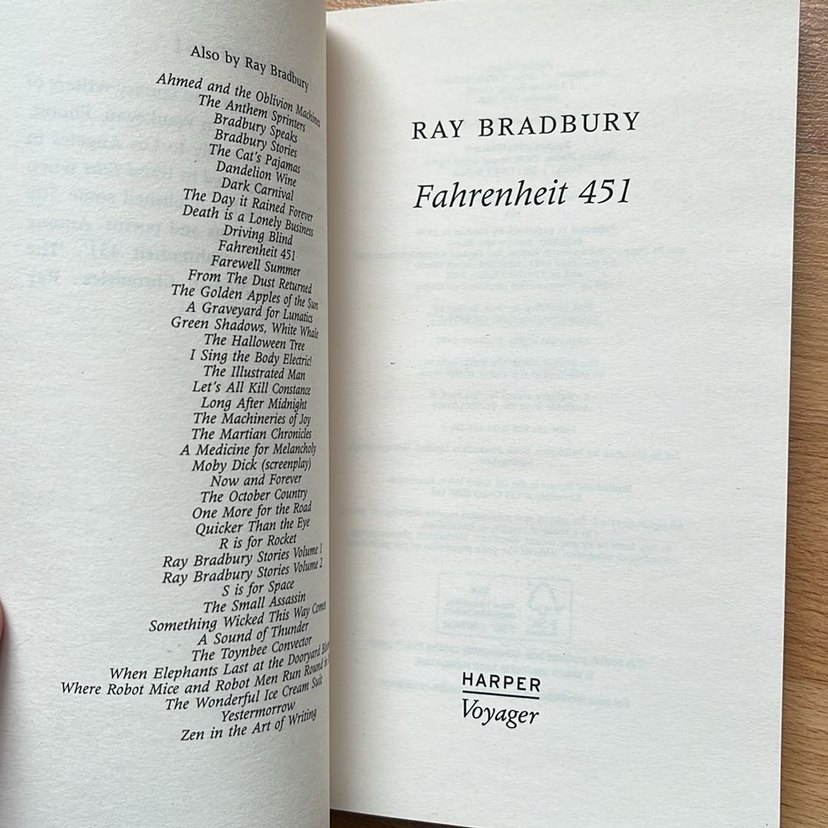 Fahrenheit 451 - Ray Bradbury - Görsel 5