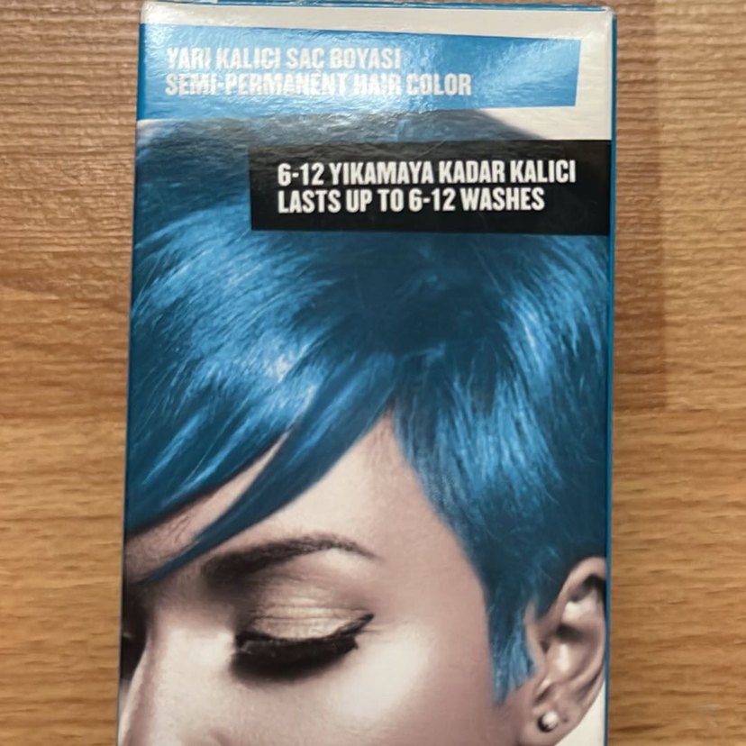 Color Rebel London Yarı Kalıcı Saç Boyası Mavi - Görsel 5