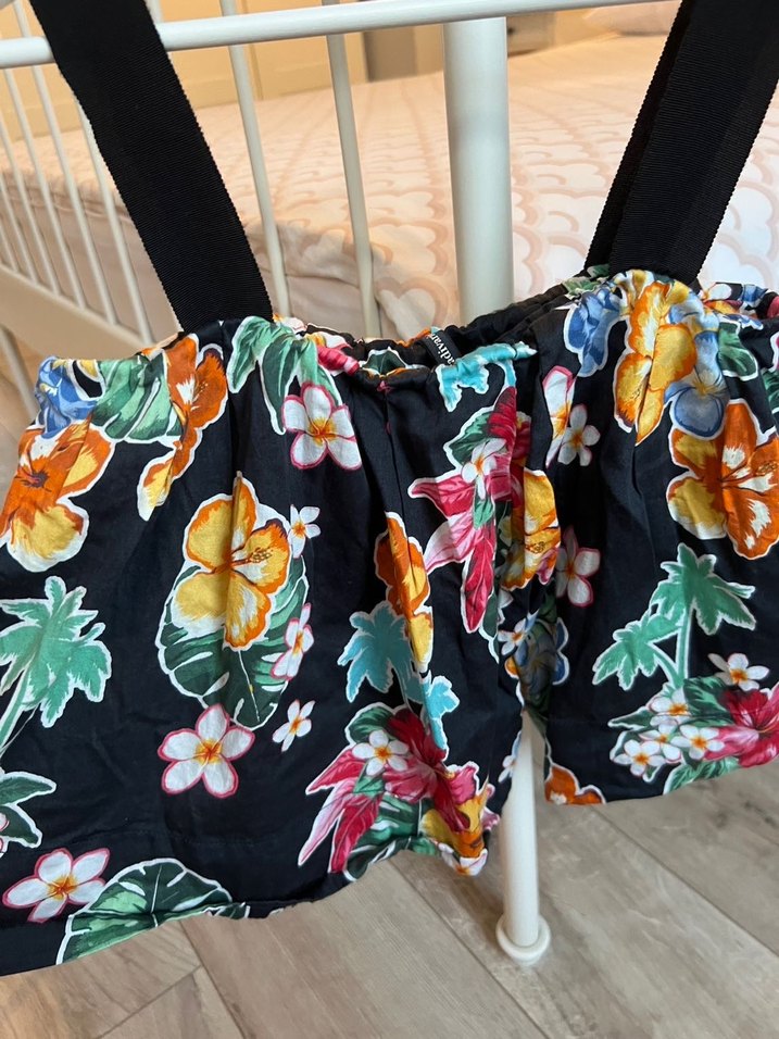 Çiçek Desenli Bohem Kadın bluz - Görsel 4