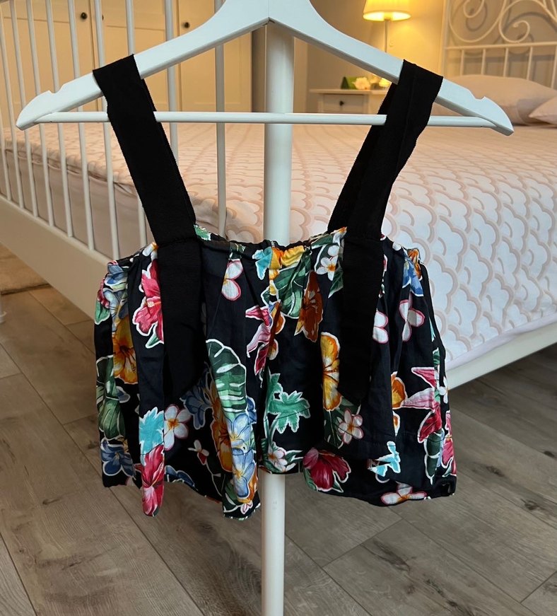 Çiçek Desenli Bohem Kadın bluz - Görsel 2