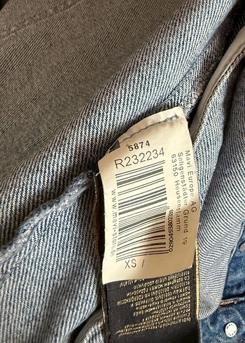 Kadın Mavi Düğmeli Denim Ceket - Görsel 3