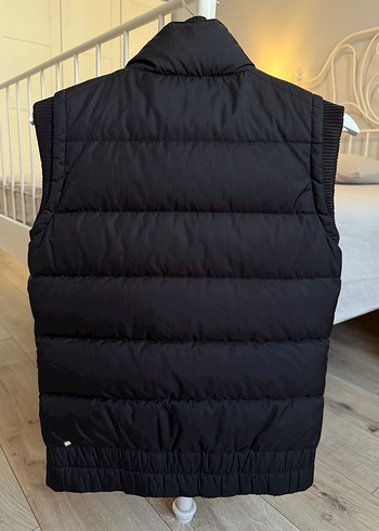 Siyah Düğmeli Kadın Şişme Yelek - Görsel 2